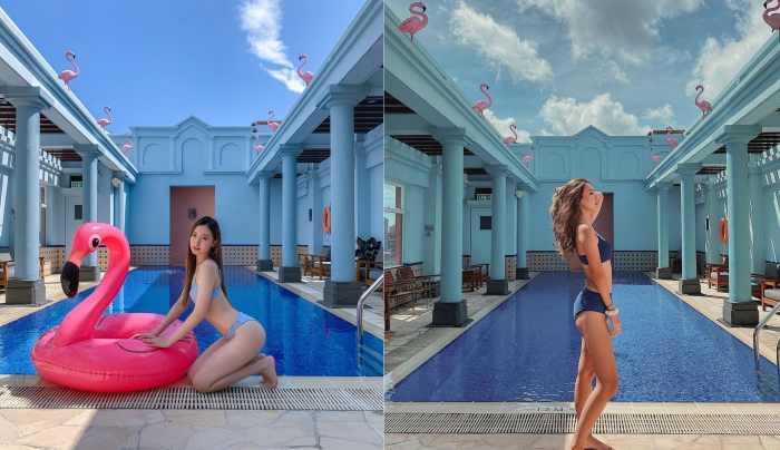  Staycation 打卡_酒店泳池_浴缸酒店